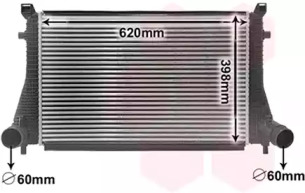 VAN WEZEL 58014702 -  Интеркулер